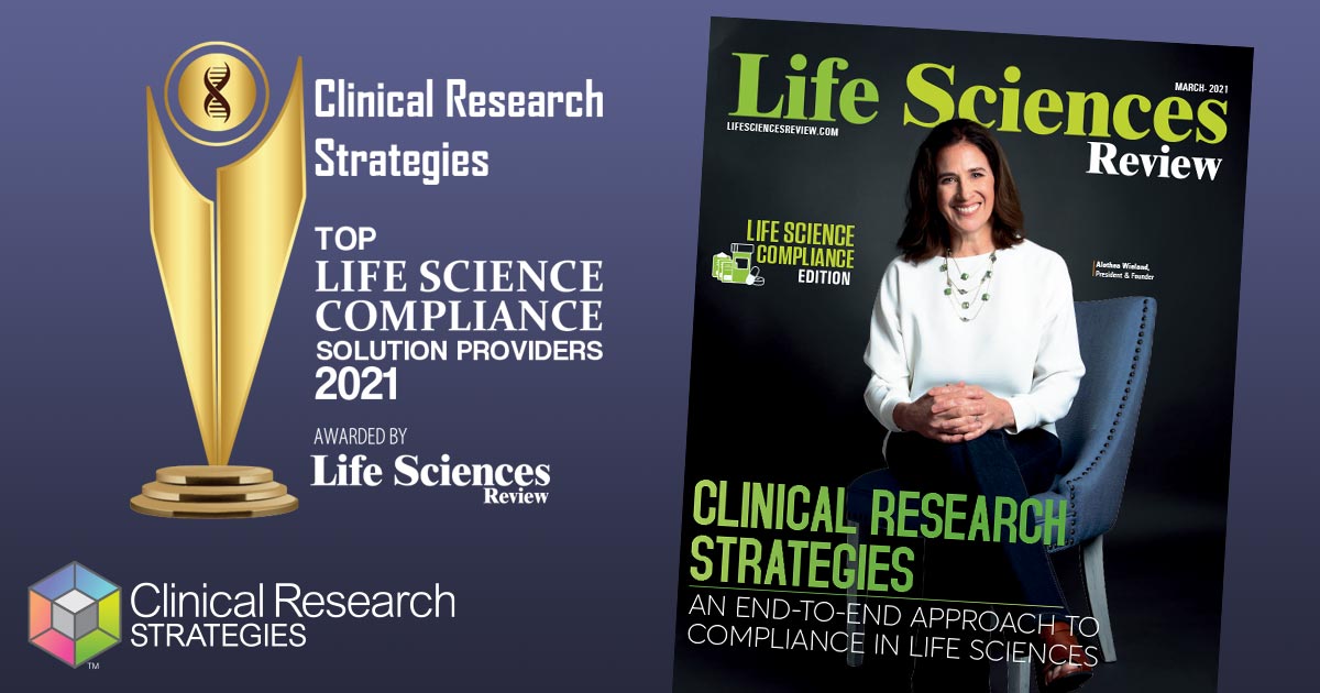 Life Sciences Review Cover Story - Clinical Research Strategies