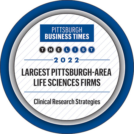 Largest Pittsburgh-Area Life Sciences Firms Pittsburgh Business Times "The List" Logo